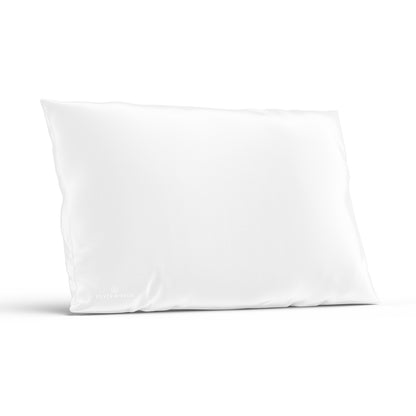 Silver Mirror Silk Pillowcase