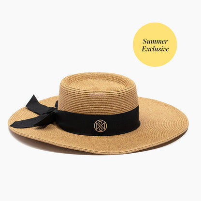 Silver Mirror Wide Brim Sun Hat